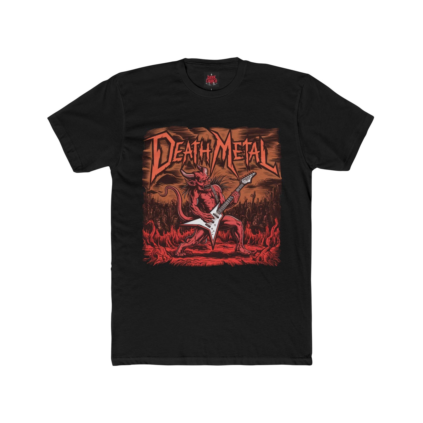 Death Metal Men's Cotton Crew Tee