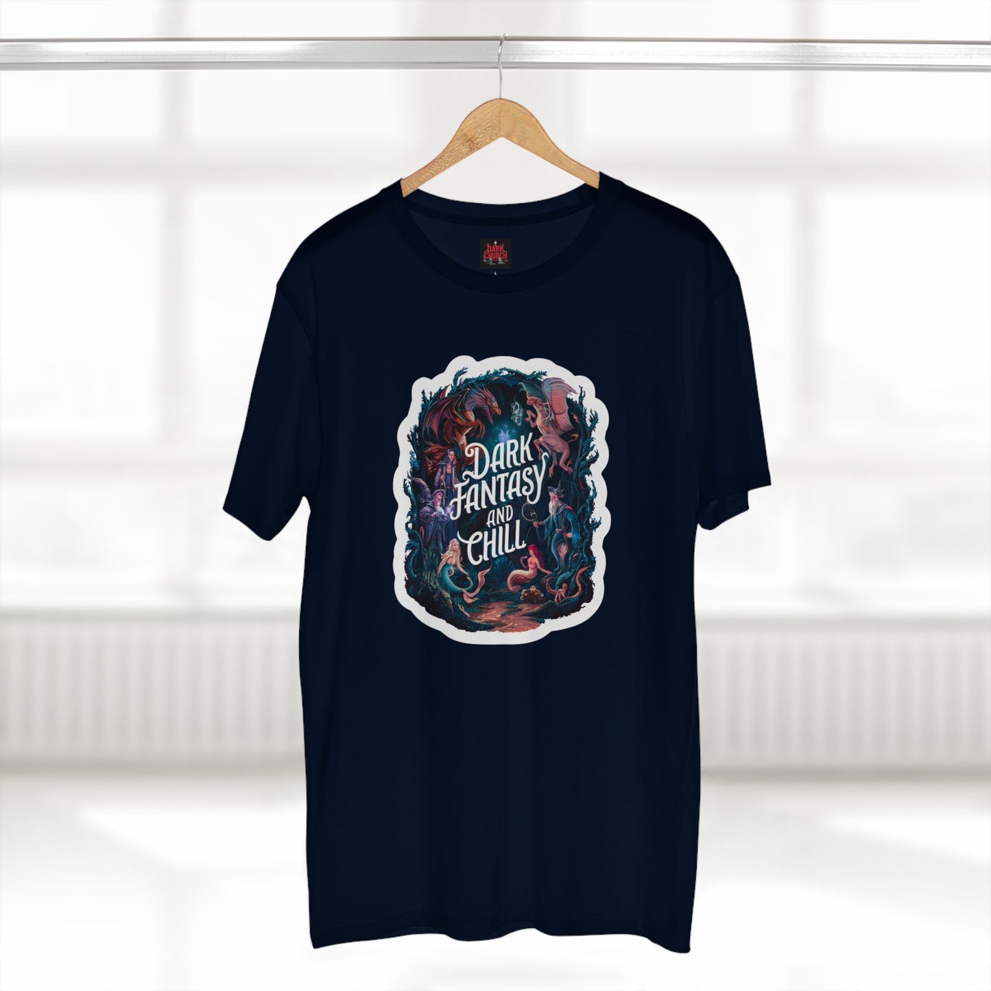 Dark Fantasy And Chill Men's Staple Tee