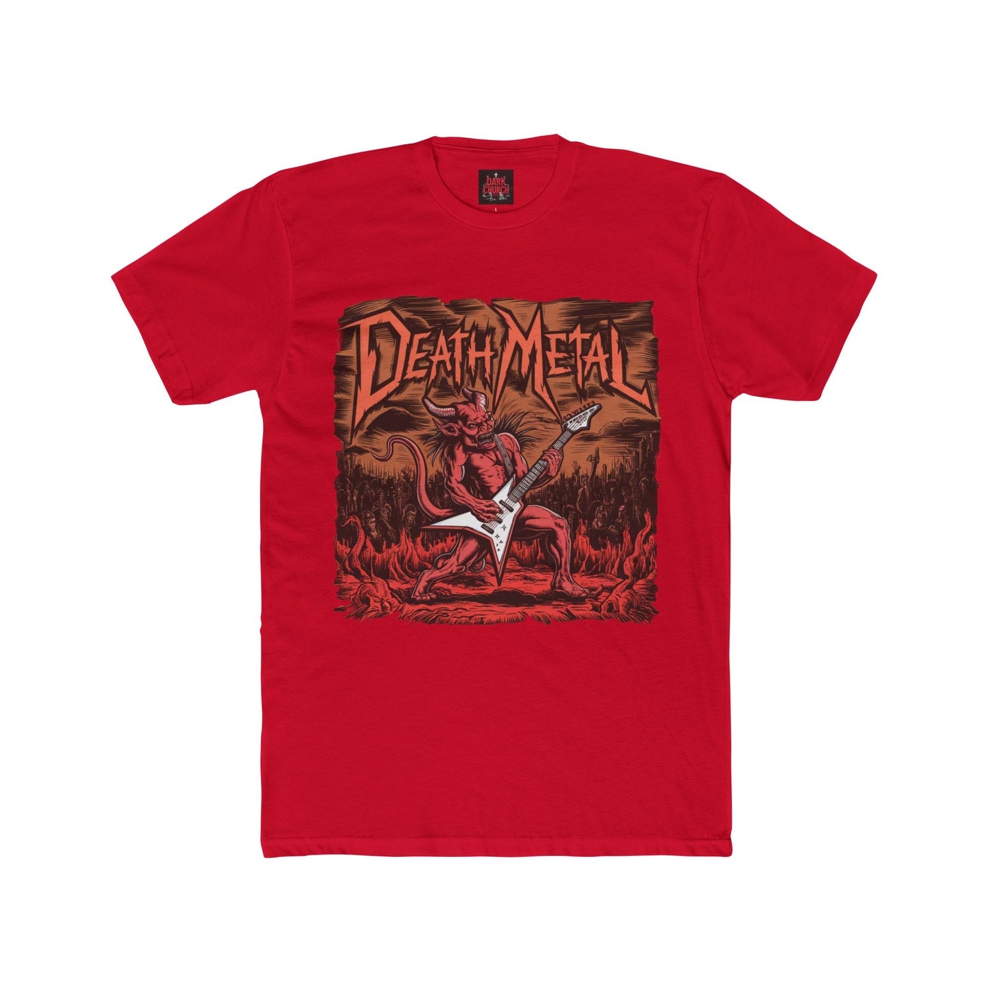 Death Metal Men's Cotton Crew Tee