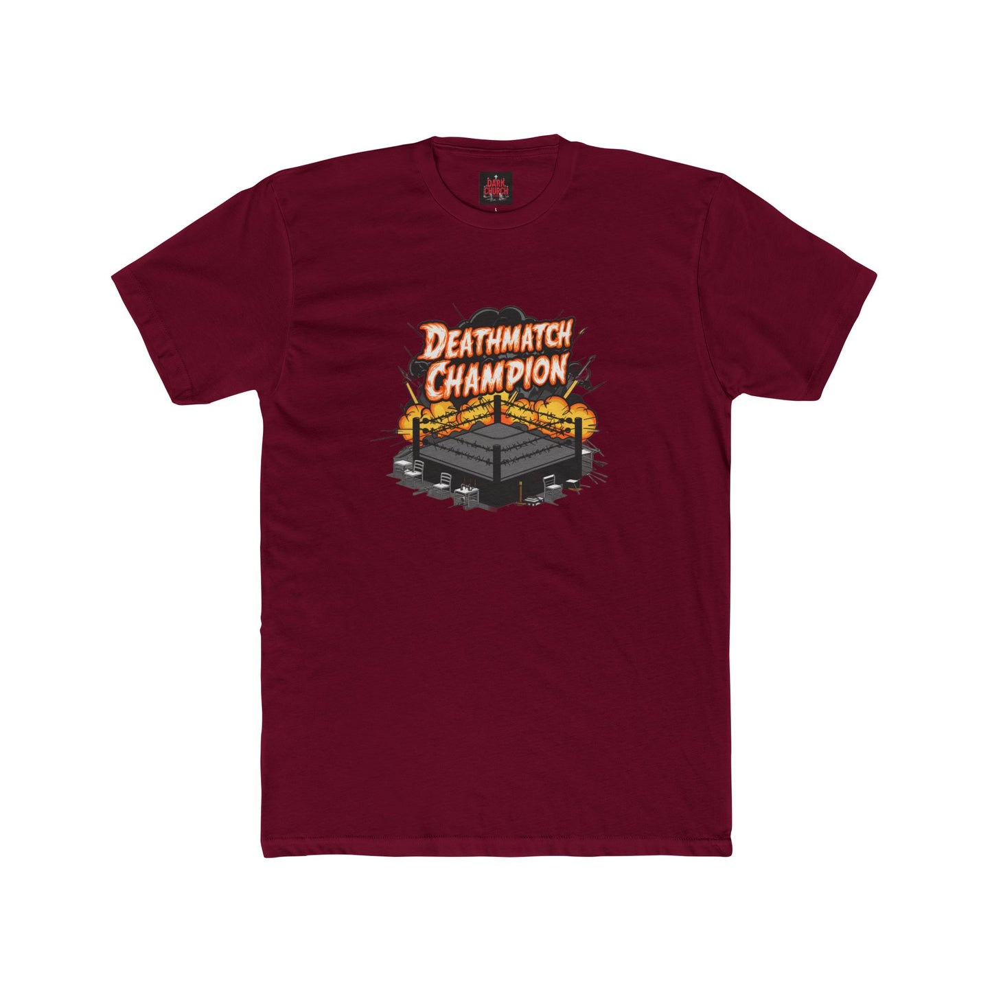 Deathmatch Champion Men's Cotton Crew Tee