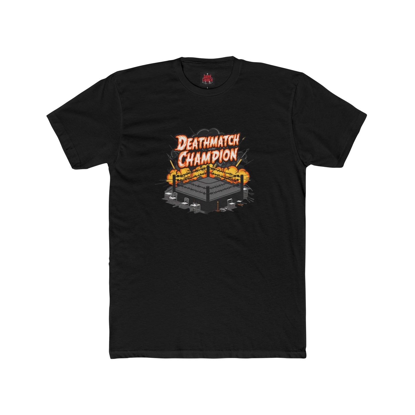 Deathmatch Champion Men's Cotton Crew Tee