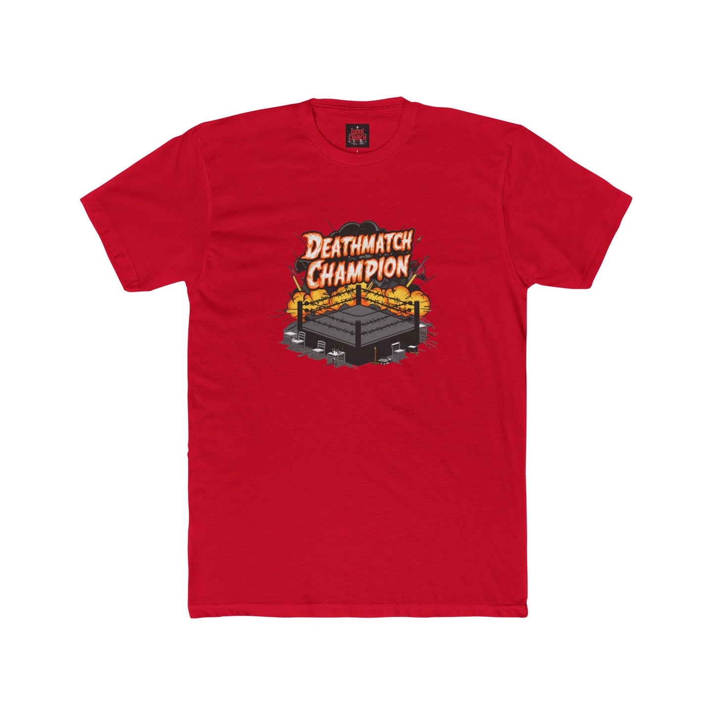 Deathmatch Champion Men's Cotton Crew Tee