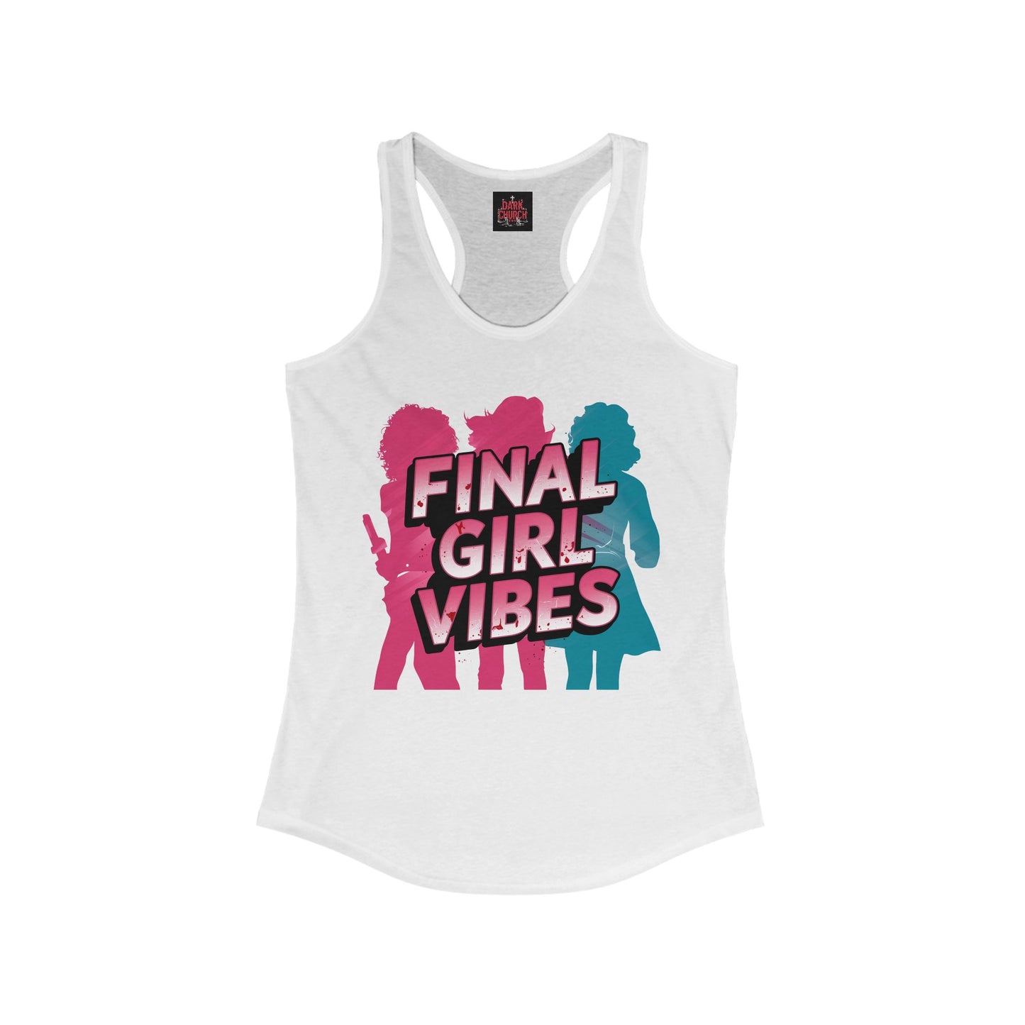 Final Girl Vibes Women's Ideal Racerback Tank