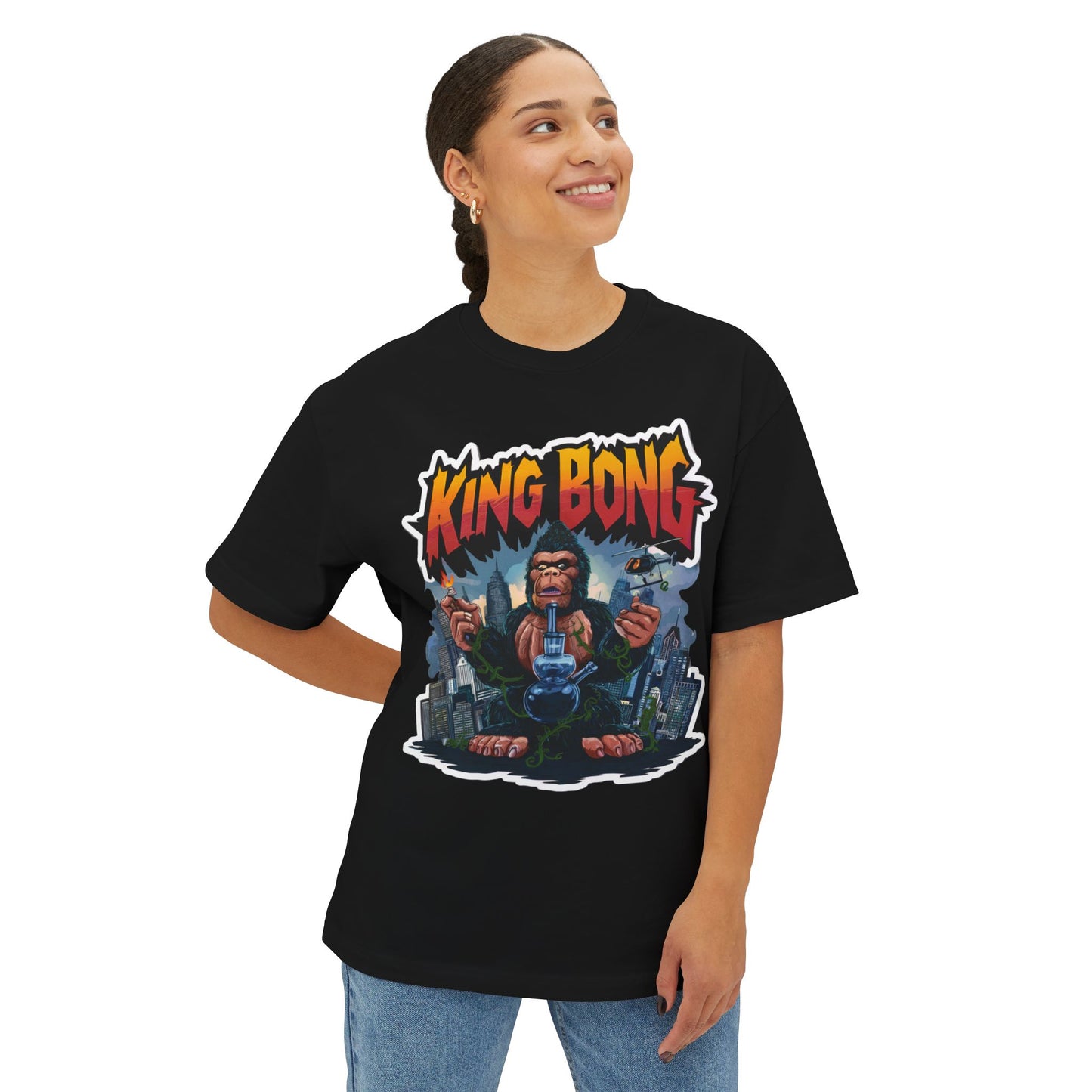 King Bong Unisex Oversized Boxy Tee