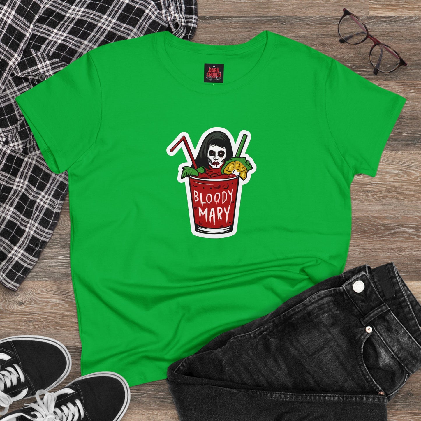 Bloody Mary Women's Midweight Cotton Tee