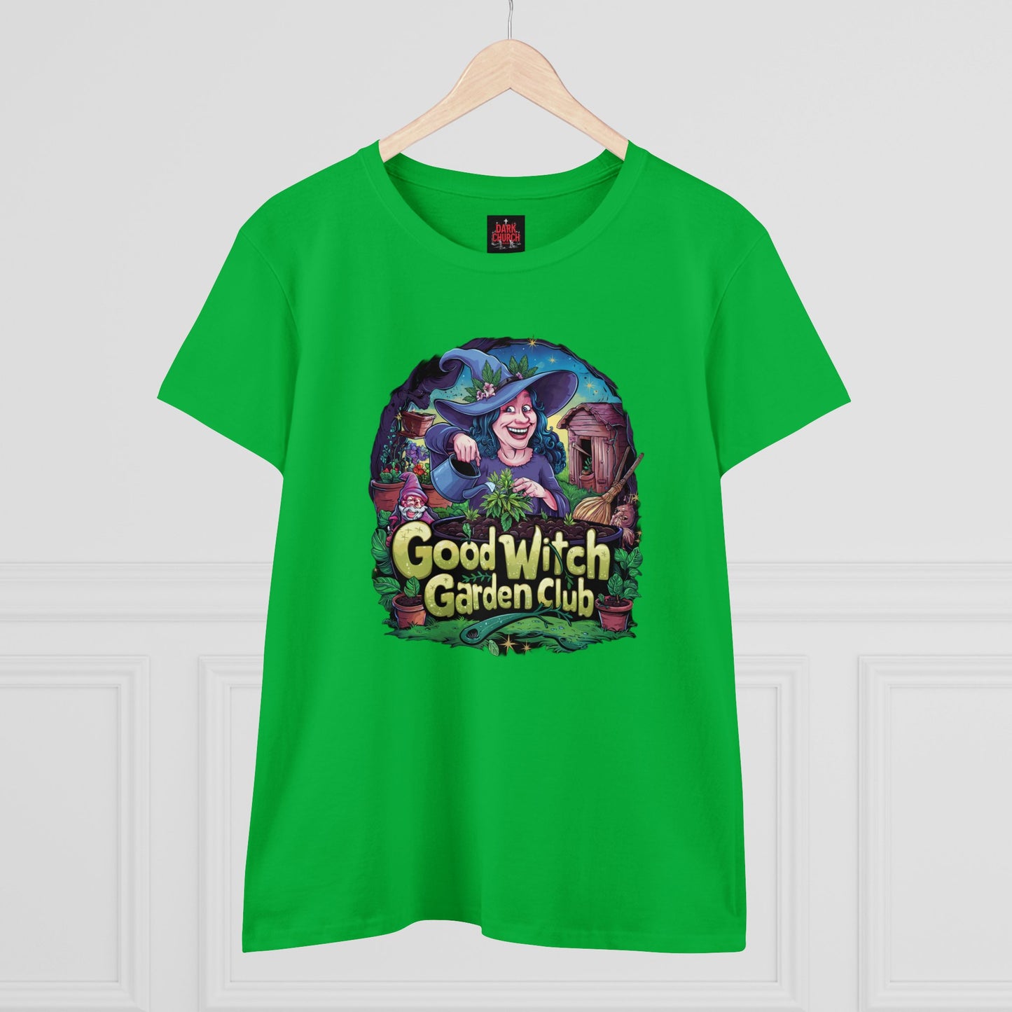 Good Witch Garden Club Women's Midweight Cotton Tee