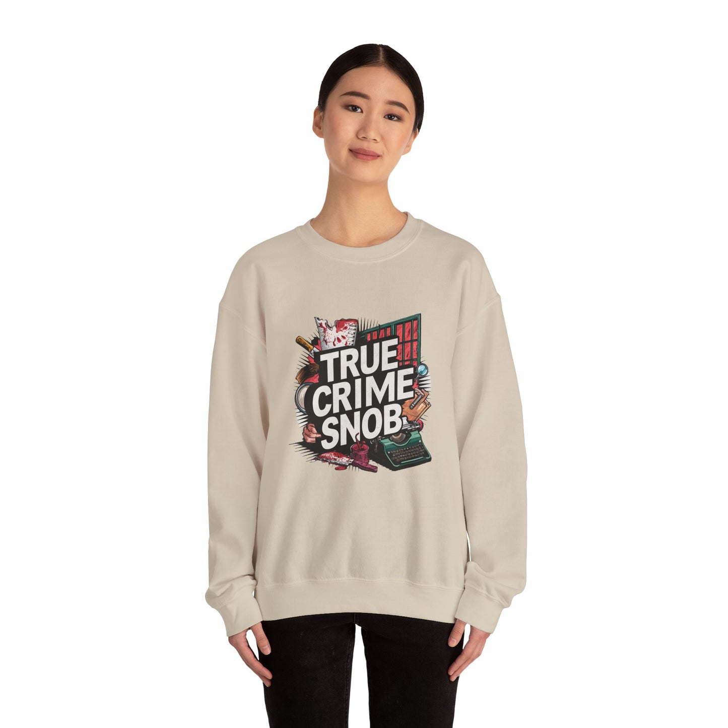 True Crime Snob Crewneck Sweatshirt