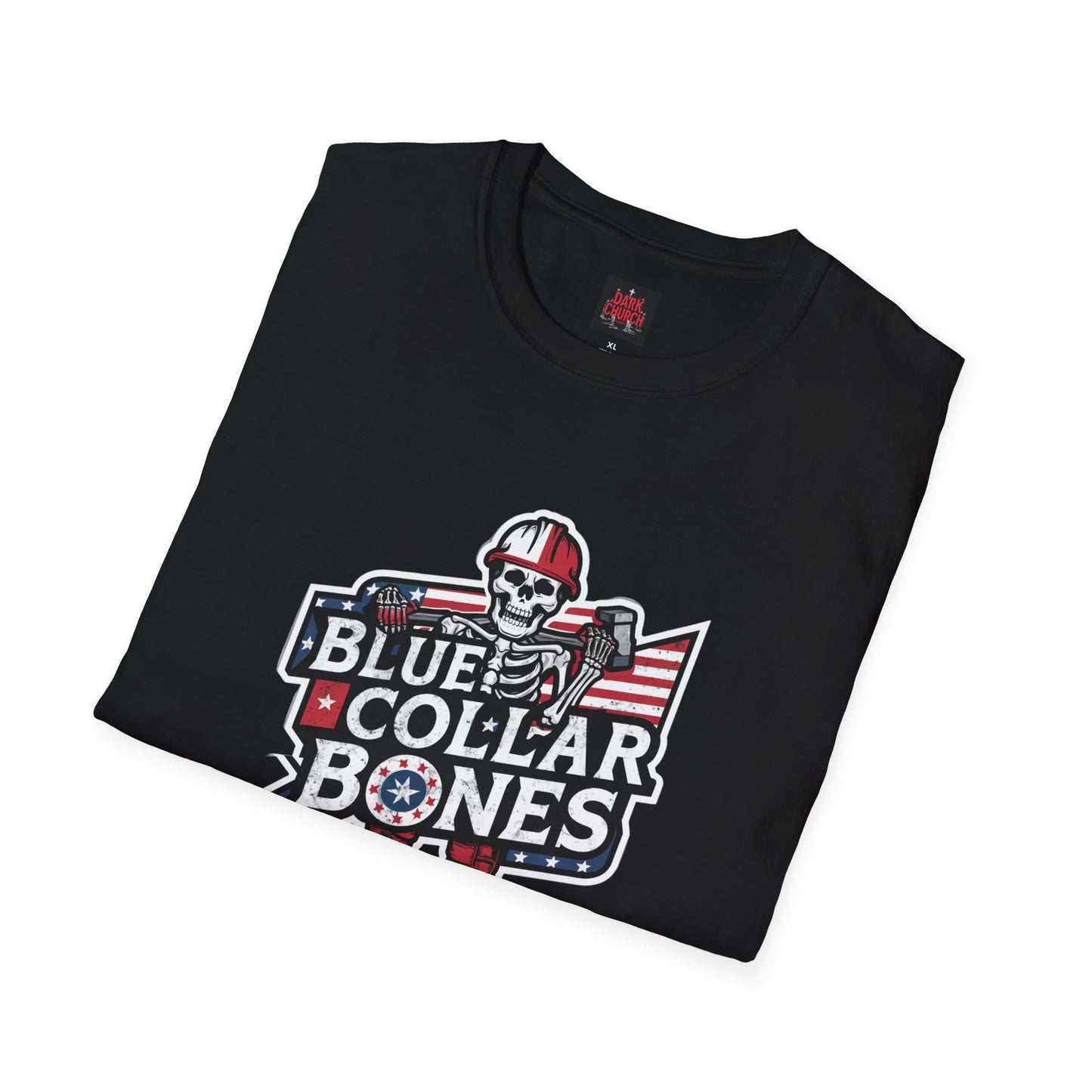 Blue Collar Bones Unisex Softstyle T-Shirt