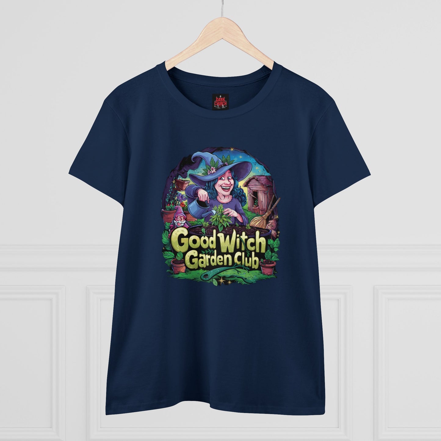 Good Witch Garden Club Women's Midweight Cotton Tee