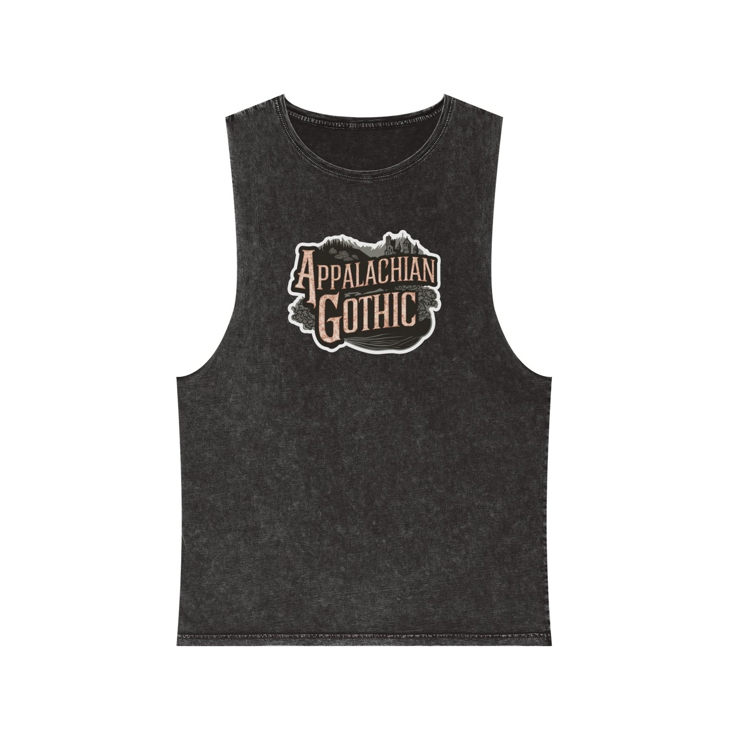 Appalachian Gothic Unisex Stonewash Tank Top