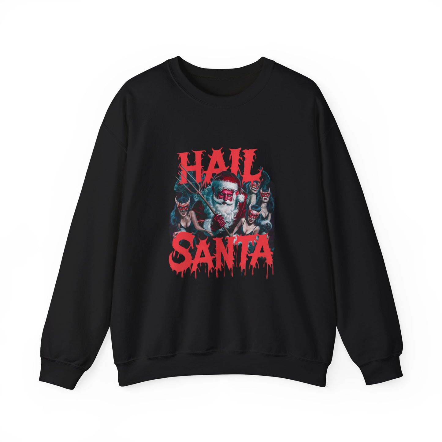 Hail Santa Unisex Heavy Blend™ Crewneck Sweatshirt