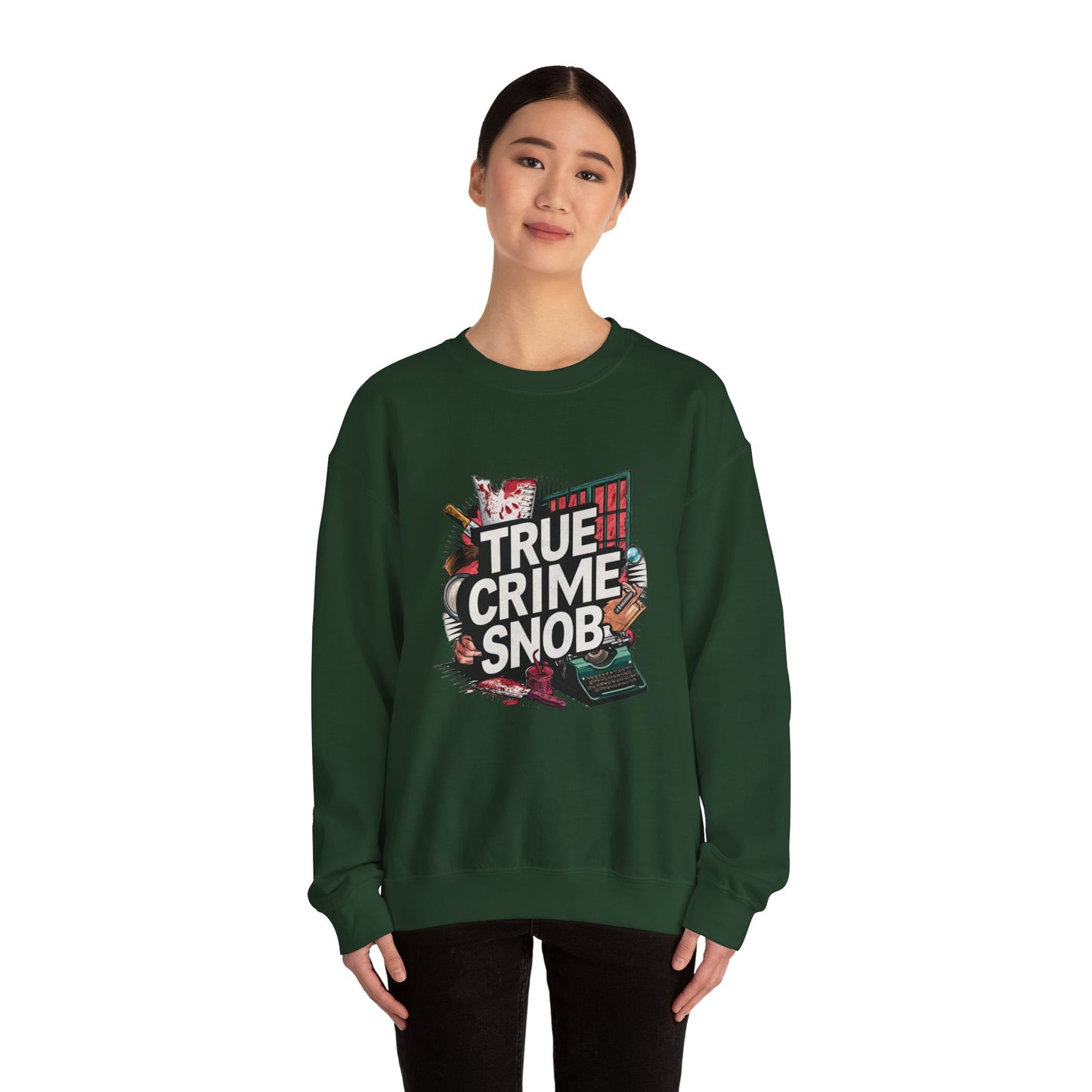 True Crime Snob Crewneck Sweatshirt