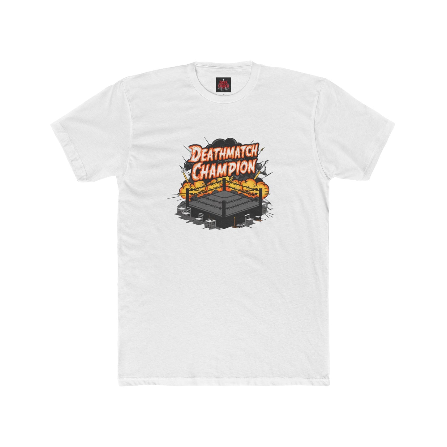 Deathmatch Champion Men's Cotton Crew Tee