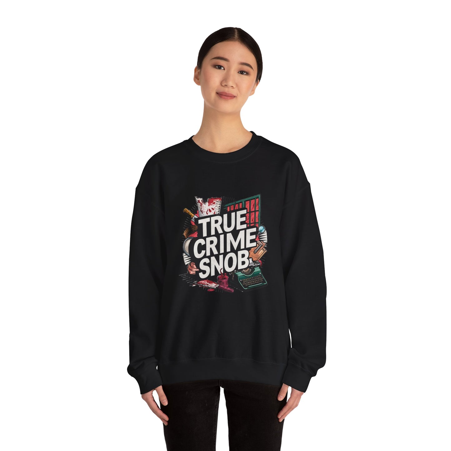 True Crime Snob Crewneck Sweatshirt