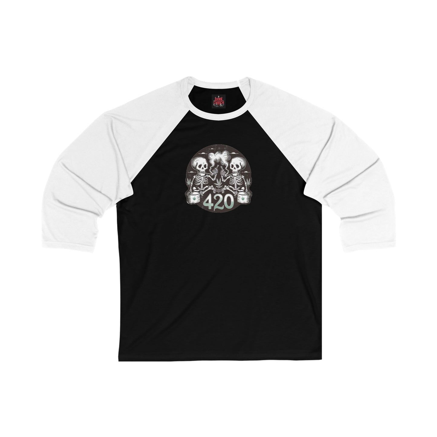 420 Friends Unisex 3\4 Sleeve Baseball Tee