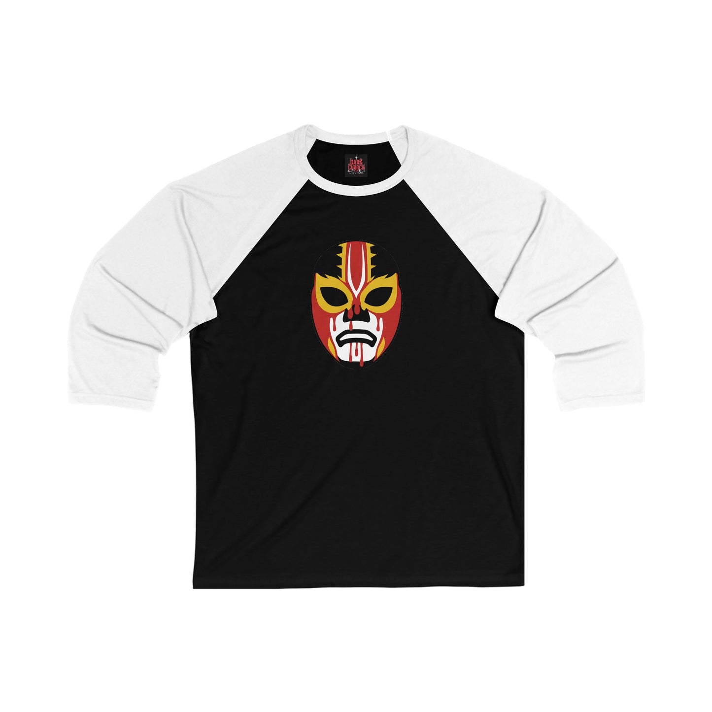 Lucha Libre Unisex 3\4 Sleeve Baseball Tee