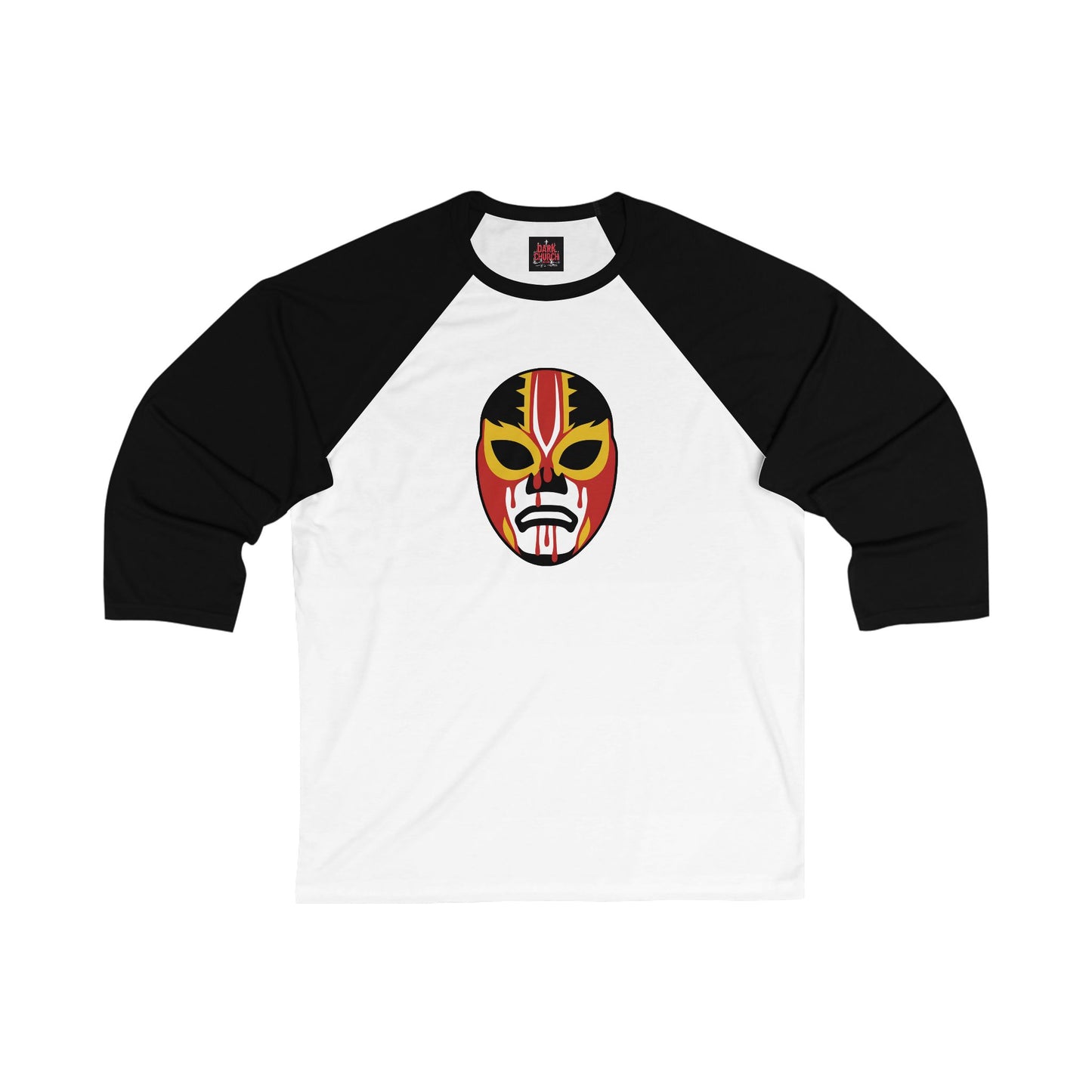 Lucha Libre Unisex 3\4 Sleeve Baseball Tee